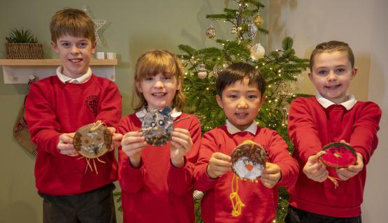 School Christmas Artwork Competition Winners Announced at Temple Gate